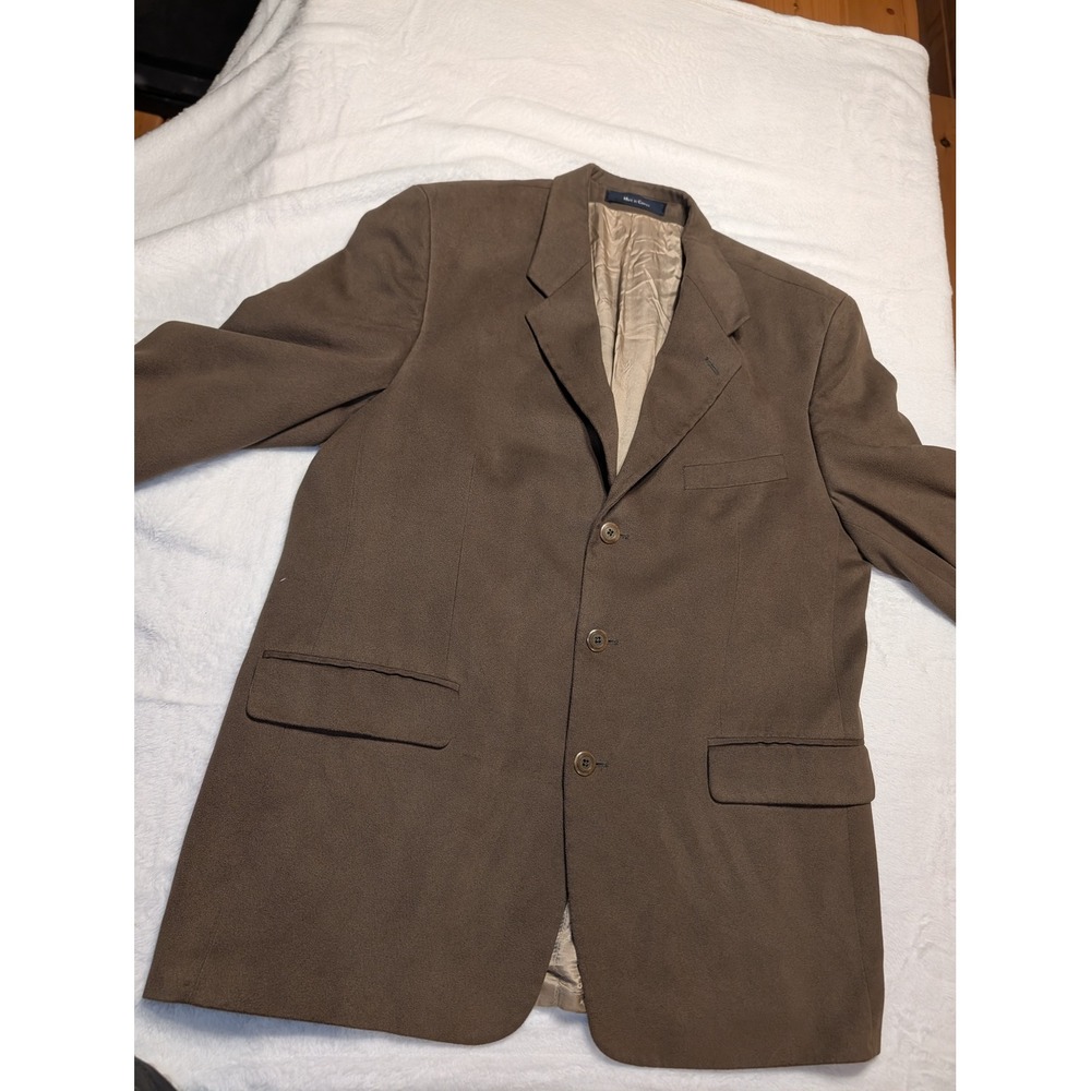 Marshall Fields Vintage Mens 48R Brown Microfiber Suede 3 Button Blazer Canada